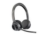 HP Poly Voyager 4320 Microsoft Teams Certified Headset +BT700 dongle +Charging Stand