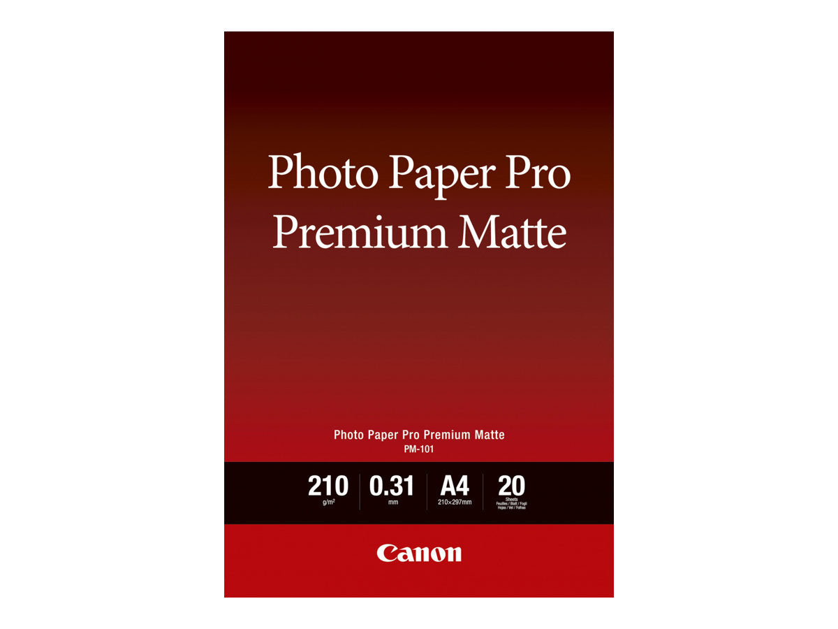 CANON Photo Paper Premium Matte A4 20 sheets