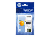 BROTHER LC3211VAL Pack of 4 cartridges black cyan magenta yellow