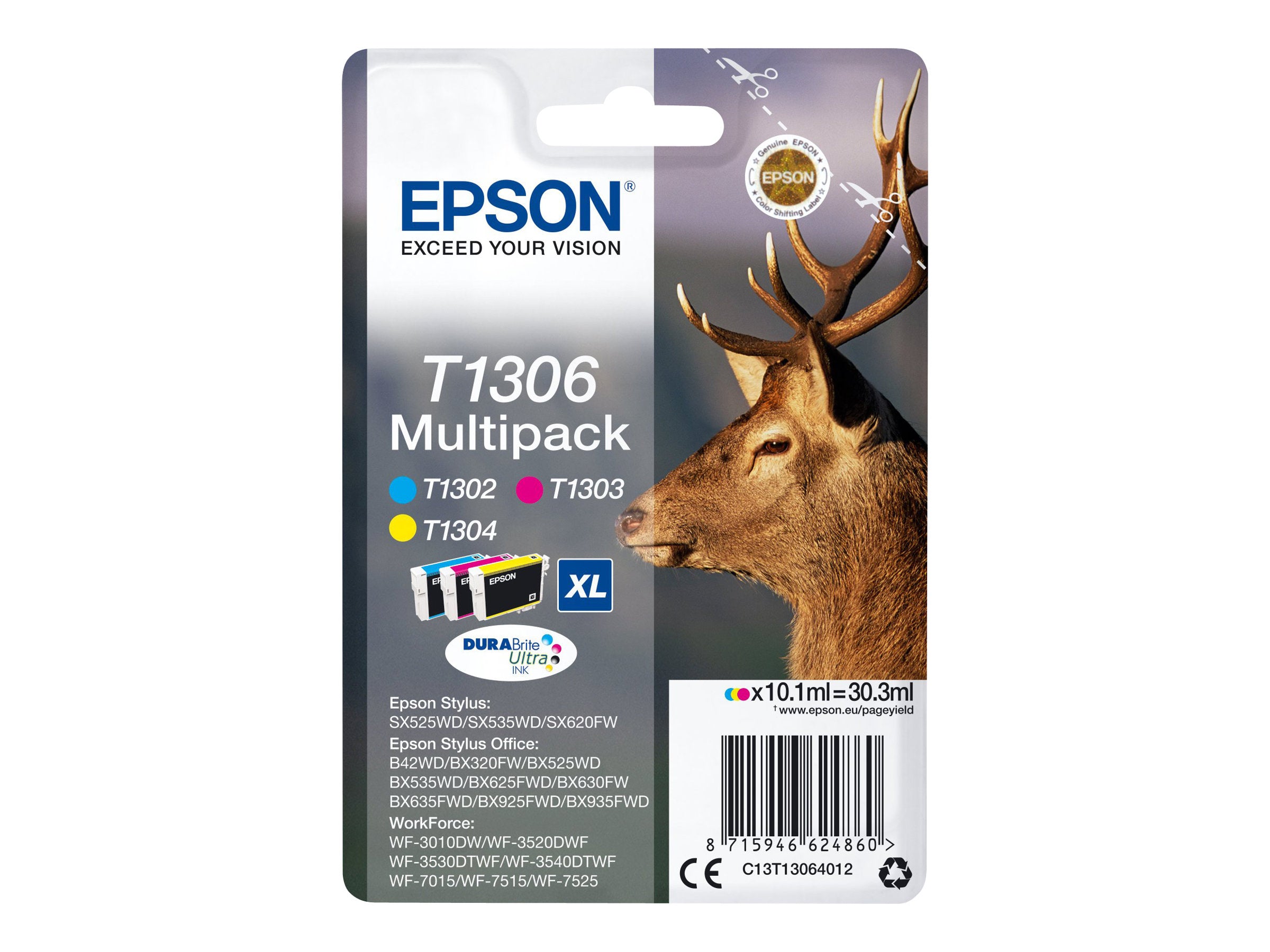 Ink/T1306 Stag XL 10.1ml CMY