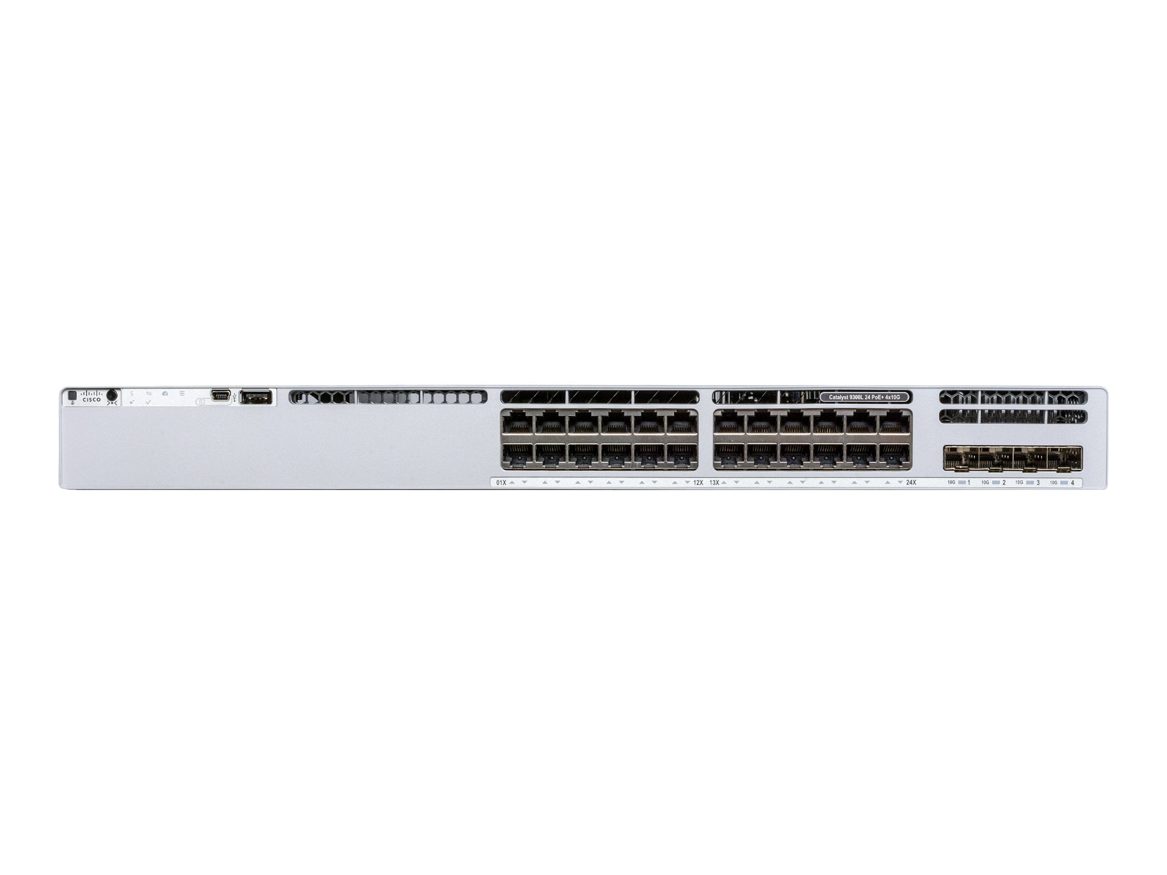 CISCO C9300L 24-port PoE 4x10G Uplink 715WAC PS Meraki Persona