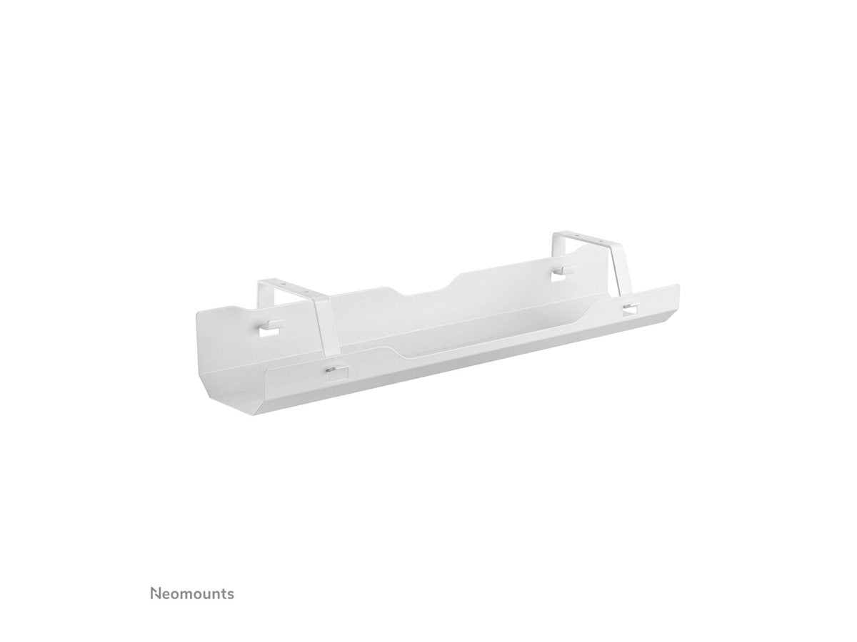 NEOMOUNTS Cable Management Tray max 5kg. screw mounted universal white