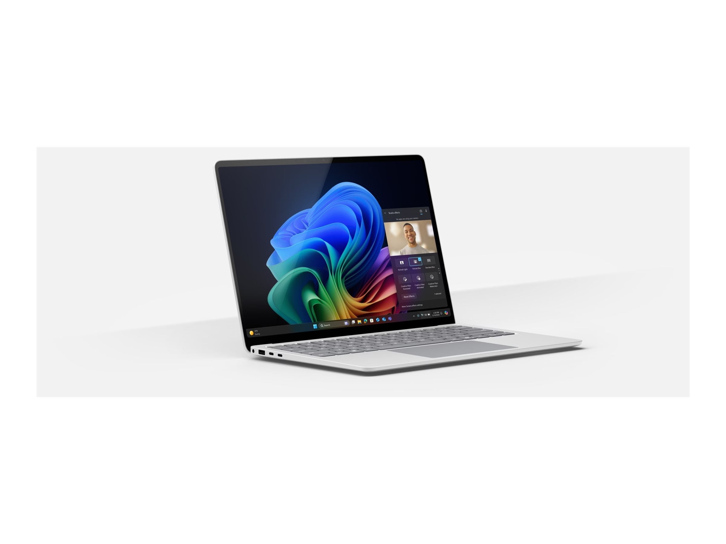 MICROSOFT Surface Laptop 7 - Snapdragon X Elite - 13p - 16Go - 512Go - W11P - Platine - PC - Ordinateur Portable - AZERTY