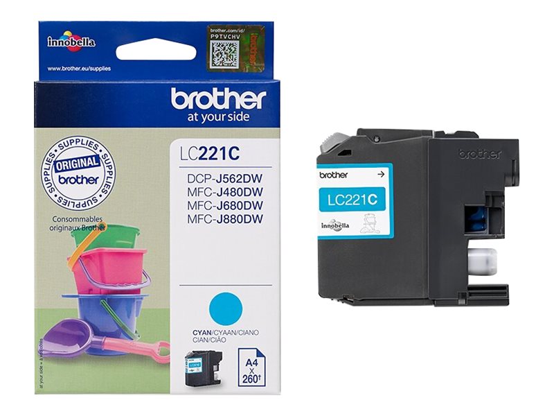 LC-221C/Ink Cyan 260 page