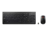 Lenovo Essential Wireless Combo - Ensemble clavier et souris - sans fil - 2.4 GHz - Français - ThinkRed