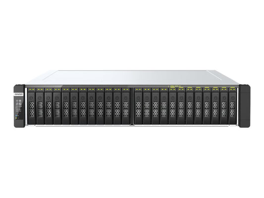 QNAP TDS-h2489FU-R2-4314-512G 24-Bay NAS 2xIntel Xeon Silver 4314 512Go RDIMM ECC DDR4 RAM 1200W Power Supply