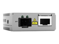 ALLIED 10GT to SFP+ Mini Media Converter Universal PSU TAA compliant