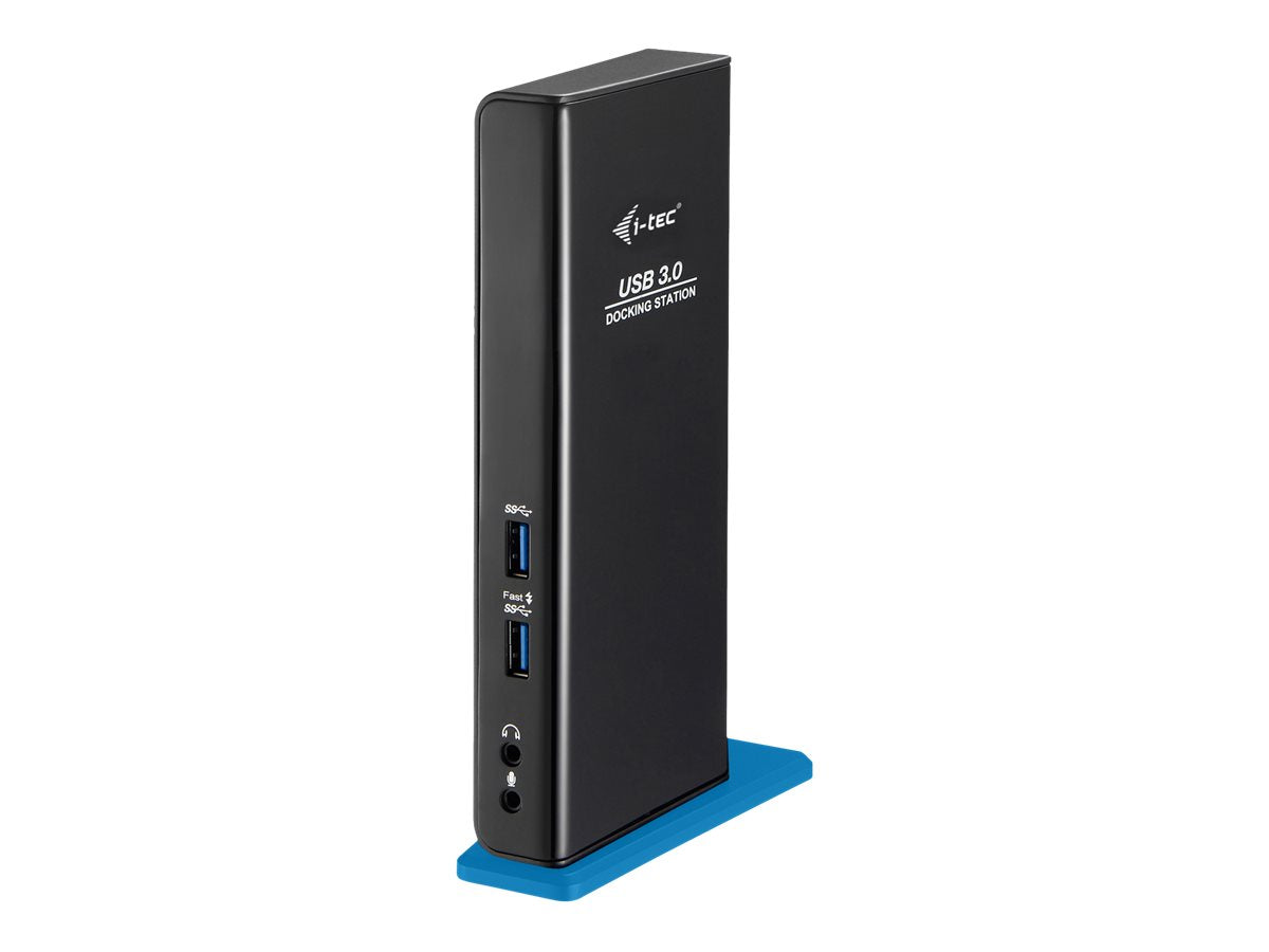 I-TEC USB 3.0/USB-C Dual HDMI Docking Station 2xHDMI 1xGLAN 2xUSB 3.0 4xUSB 2.0 1xAudio 1xMic