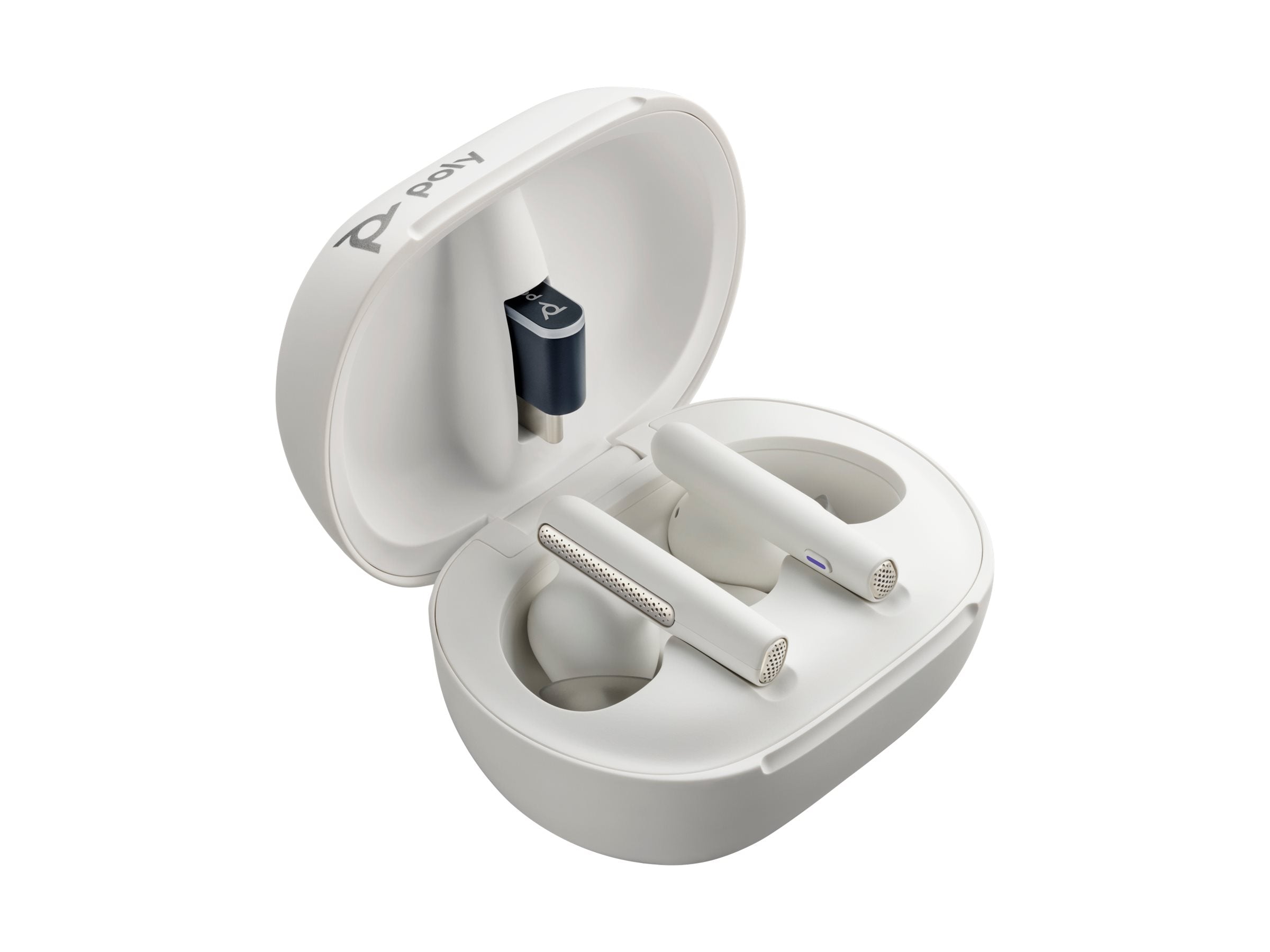 HP Poly Voyager Free 60/60+ White Earbuds 2 Pieces