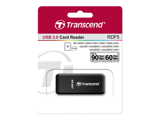 TRANSCEND Lecteur de carte SD microSD SDHC microSDHC SDXC microSDXC SDHC UHSI SDXC UHSI USB 3.0