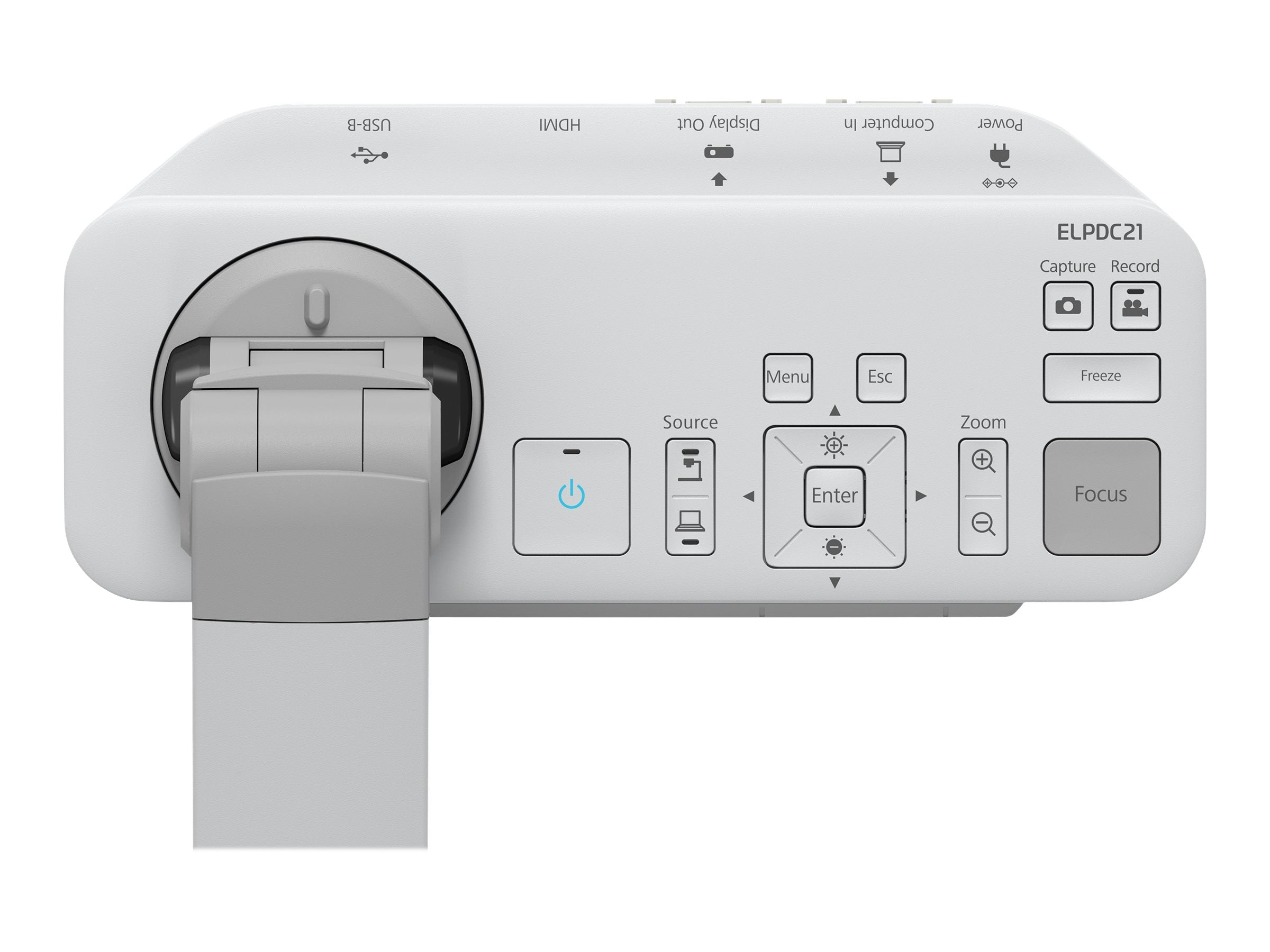 EPSON ELPDC21 document camera for projectors 2 Mio pixels 10x digital zoom 10x optical zoom