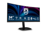 PHILIPS 34B2U3600C/00 34inch Curved Monitor 3440x1440 HDMI DP RJ-45 USB USB-C DOCK 90W