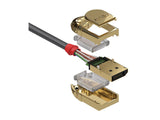LINDY 10m DisplayPort Cable Gold Line Resolution: 4096x2160 60Hz 4:4:4 8bit