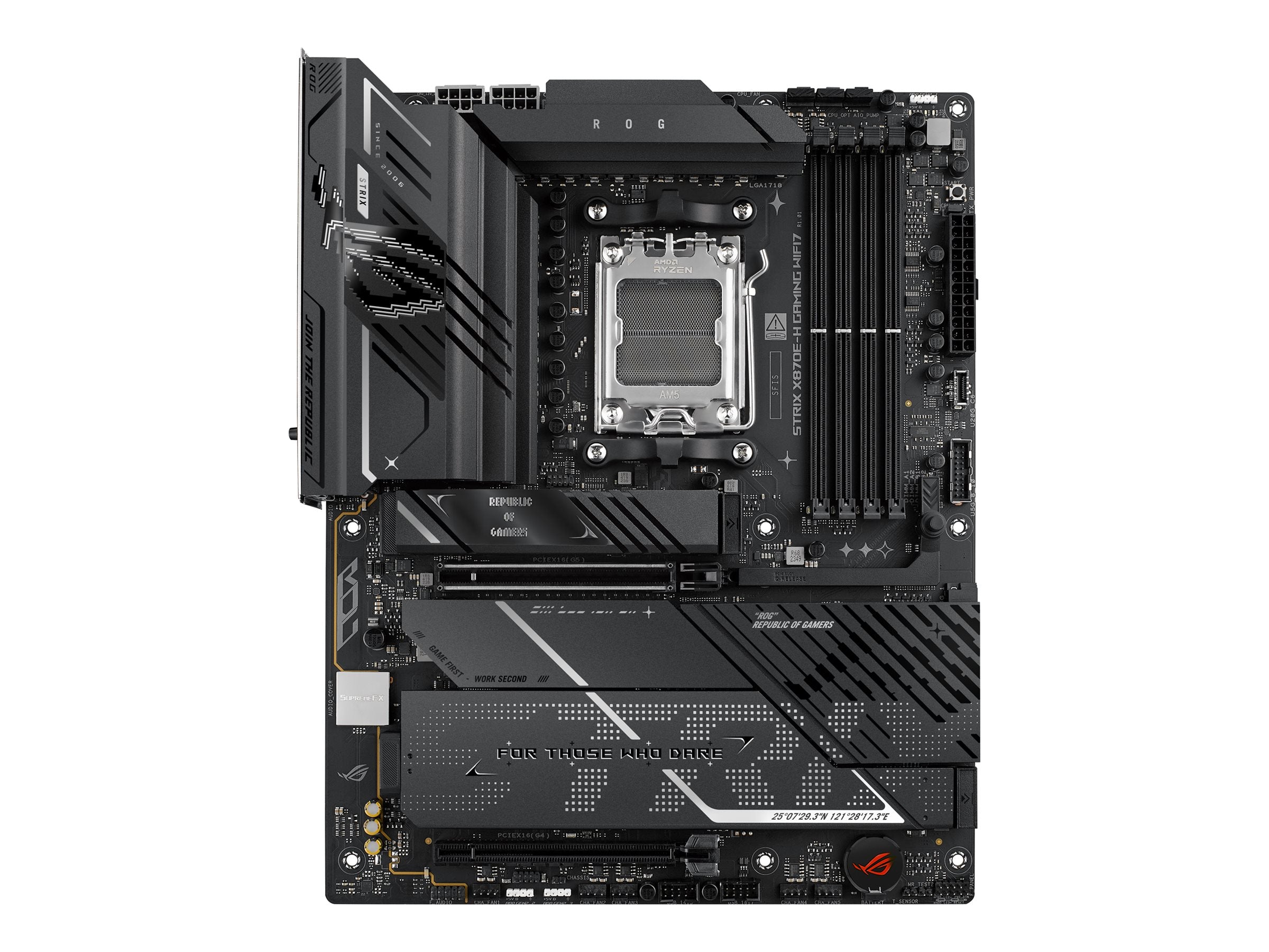 ASUS ROG STRIX X870E-H GAMING WIFI7 ATX AM5 DDR5 Motherboard 2xUSB4 1xHDMI