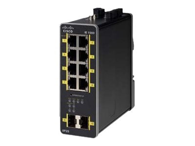 CISCO IE-1000 GUI based L2 PoE switch 2 GE SFP 8 FE copper ports