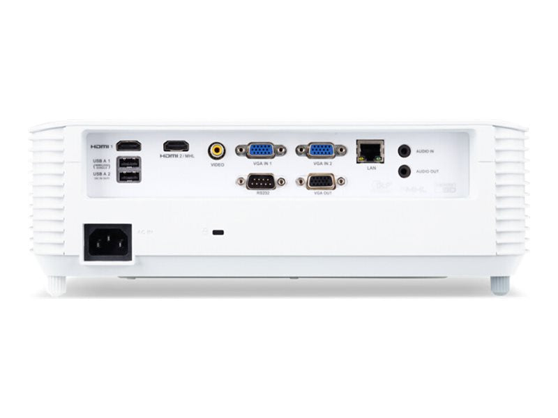 ACER S1386WH - WXGA 1280 x 800 - 3600 ANSI Lumens - 20000:1 - 0.52 87inch - 98cm - 16W Speaker x 1 - 3 ans RA