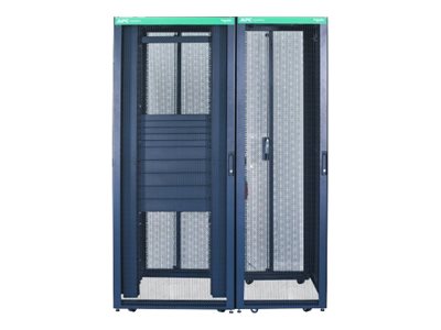 APC Easy Rack 48Ux600x1200 Roof/Side panel/castors/feet No Bottom 4Brackets black