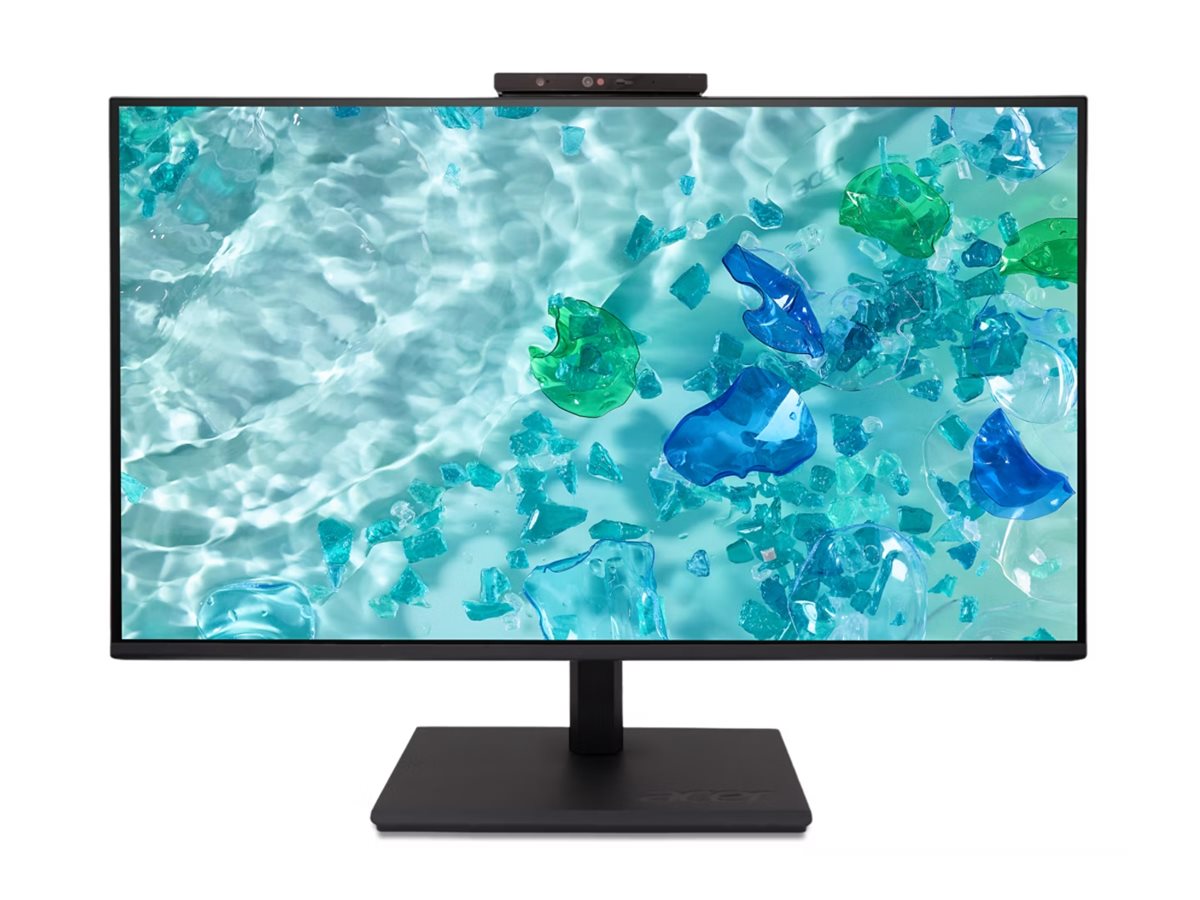 ACER B247YD6 23.8p FHD ZeroFrame IPS 120Hz 16:9 4ms GTG 250nits VGA HDMI DP MM Audio WebCam 5M IR/Mic 3xUSB3.2 USB-B