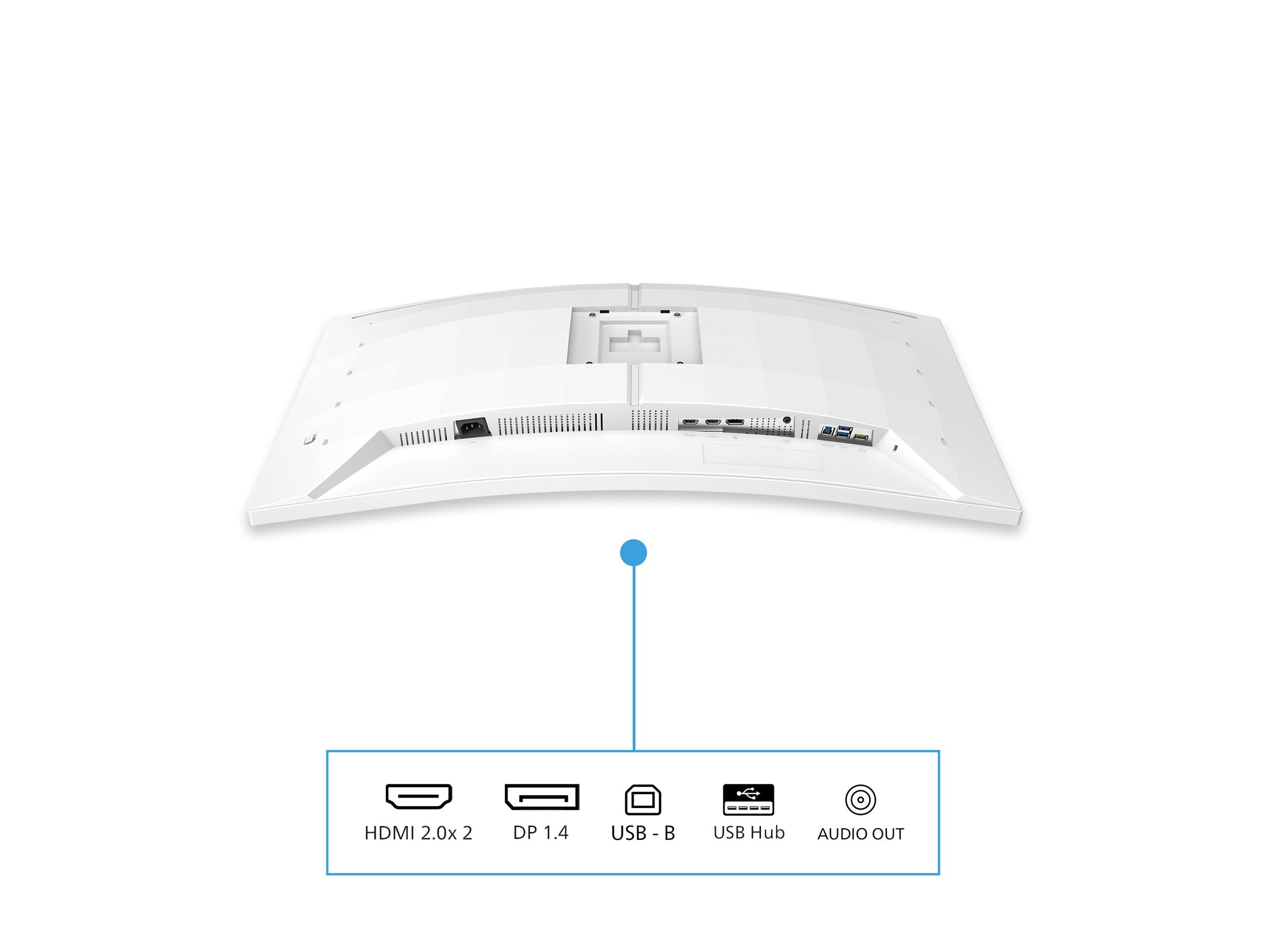 PHILIPS Evnia 5000 34M2C5501A - Ecran Gaming -  incurvé - 34" - 3440 x 1400 WQHD @ 180 Hz - 0.5 ms - VA - 300cd/m² - HDR400 - 2xHDMI