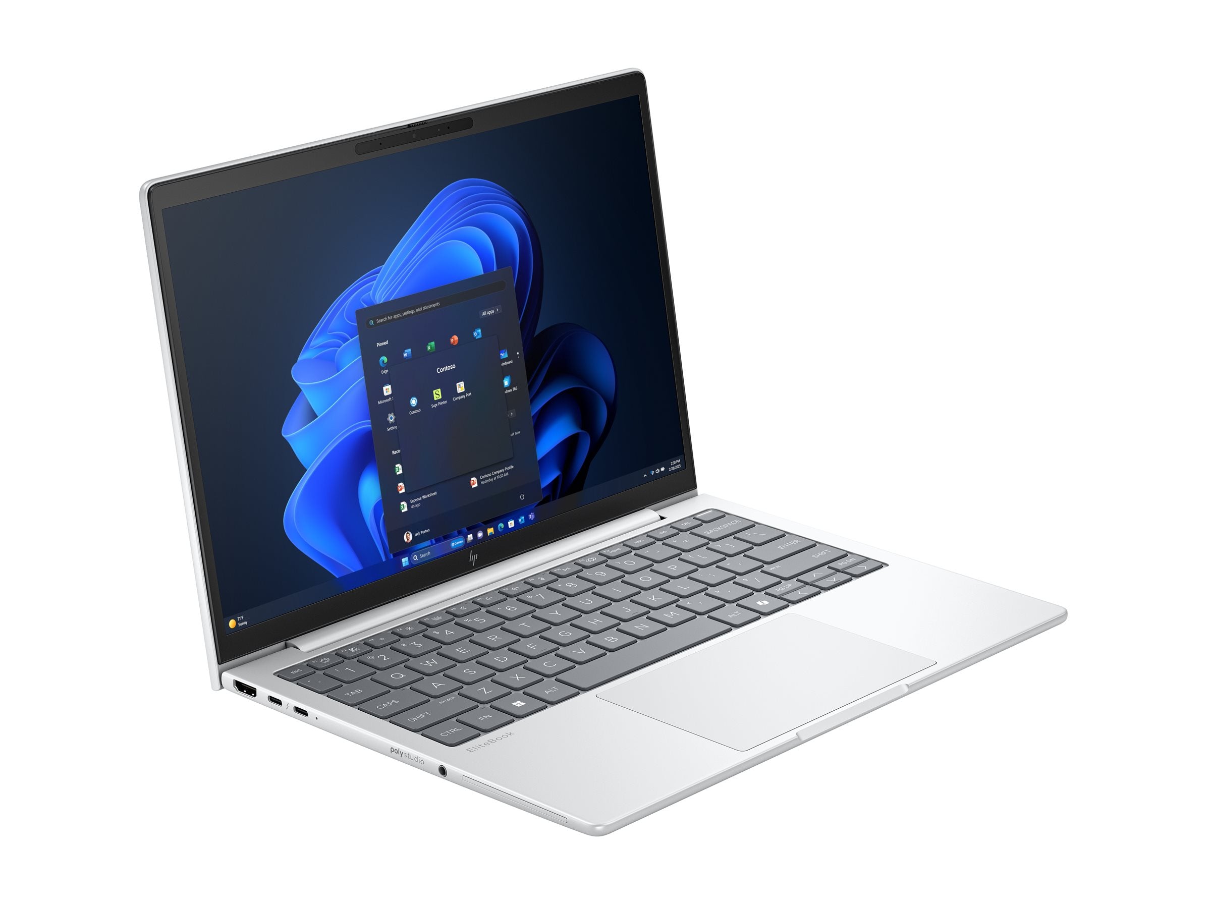 HP EliteBook 8 G1i IA Nouvelle génération Intel Core Ultra 5 225U 13.3p WUXGA 16Go 512Go SSD UMA W11P Copilot + PC 3/3/0