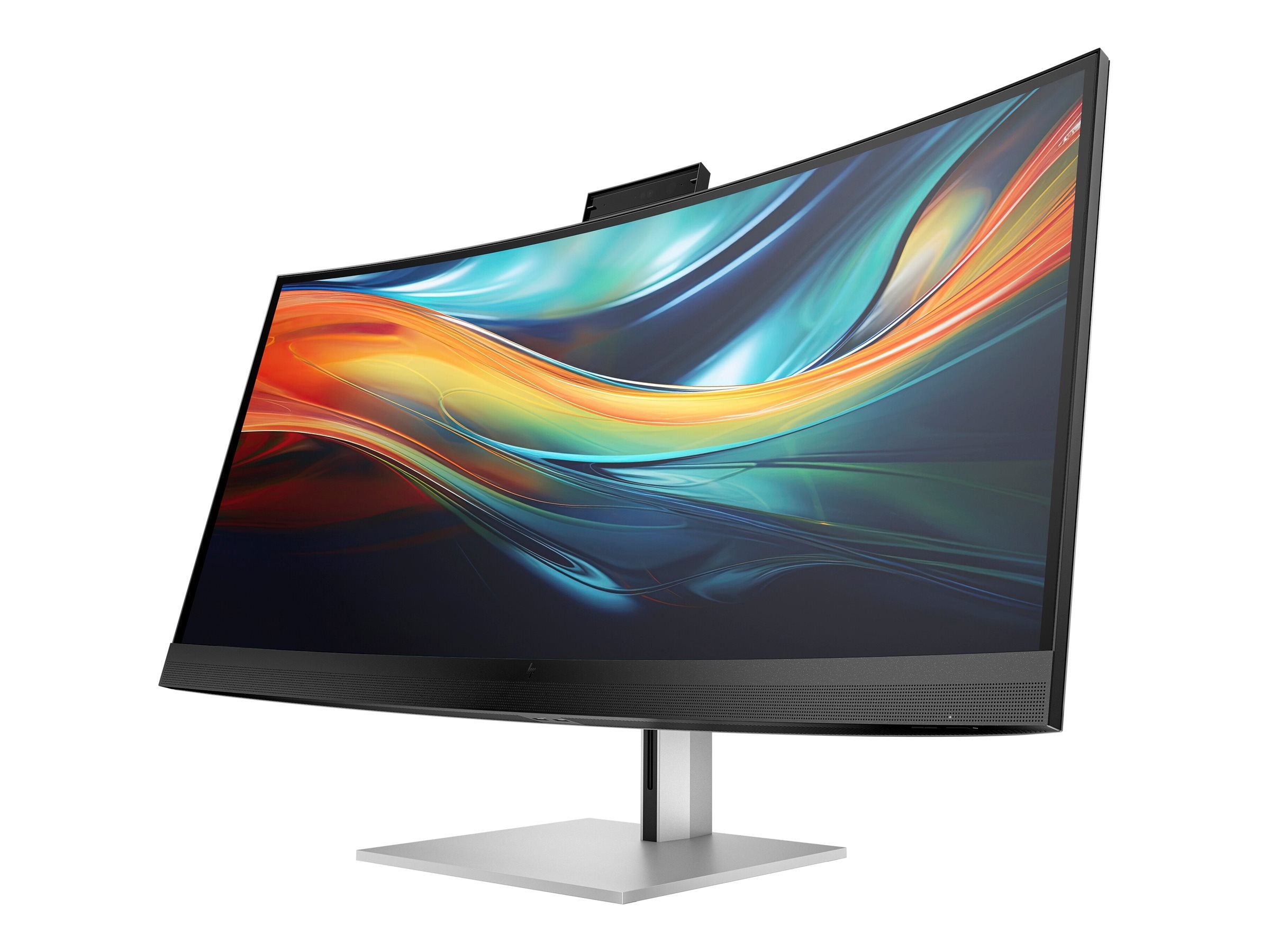 HP Écran de conférence incurvé 5K2K série 7 Pro 740pm avec webcam 4K 39.7p WUHD 5120x2160 USB-C DisplayPort Thunderbolt 3/3/0
