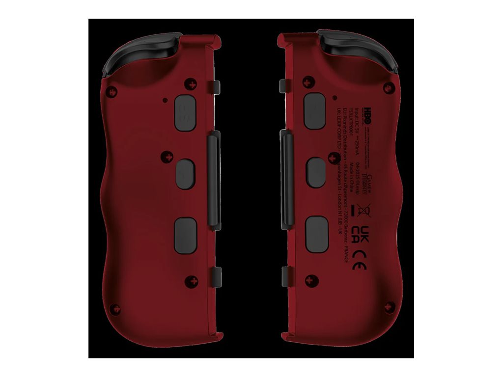 LEXIP X GAME OF THRONES Black Lights Twinpads Controller Red