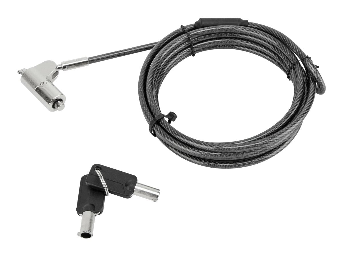 TARGUS Câble de verrouillage à clé DEFCON Compact - 1.98 m - Argent