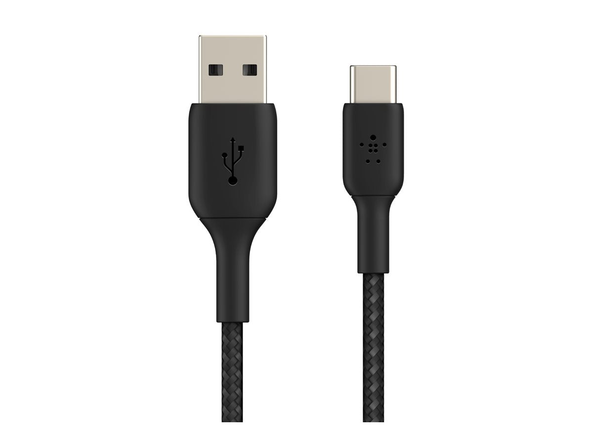 BELKIN BOOST CHARGE USB-A to USB-C Cable Braided 3M Black