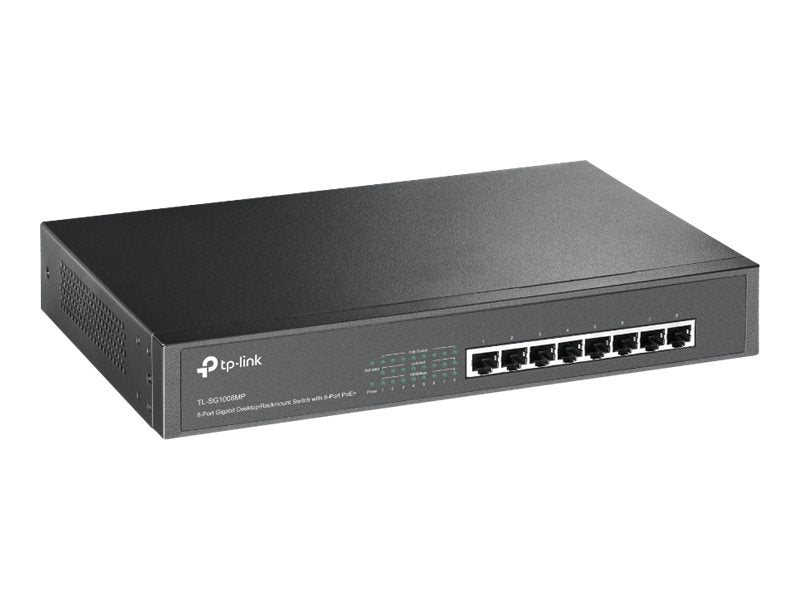 8-Port GB Desktop/RM Switch 8-Port PoE+