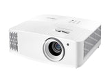 OPTOMA 4K400x UHD 4K (3840 x 2160) - 4000 lm - 1 000 000:1 -  TR: 1.5:1 ~ 1.66:1 - 2H - 1 SPDIF - 1 USB-A power - HP 1x10W - blanc
