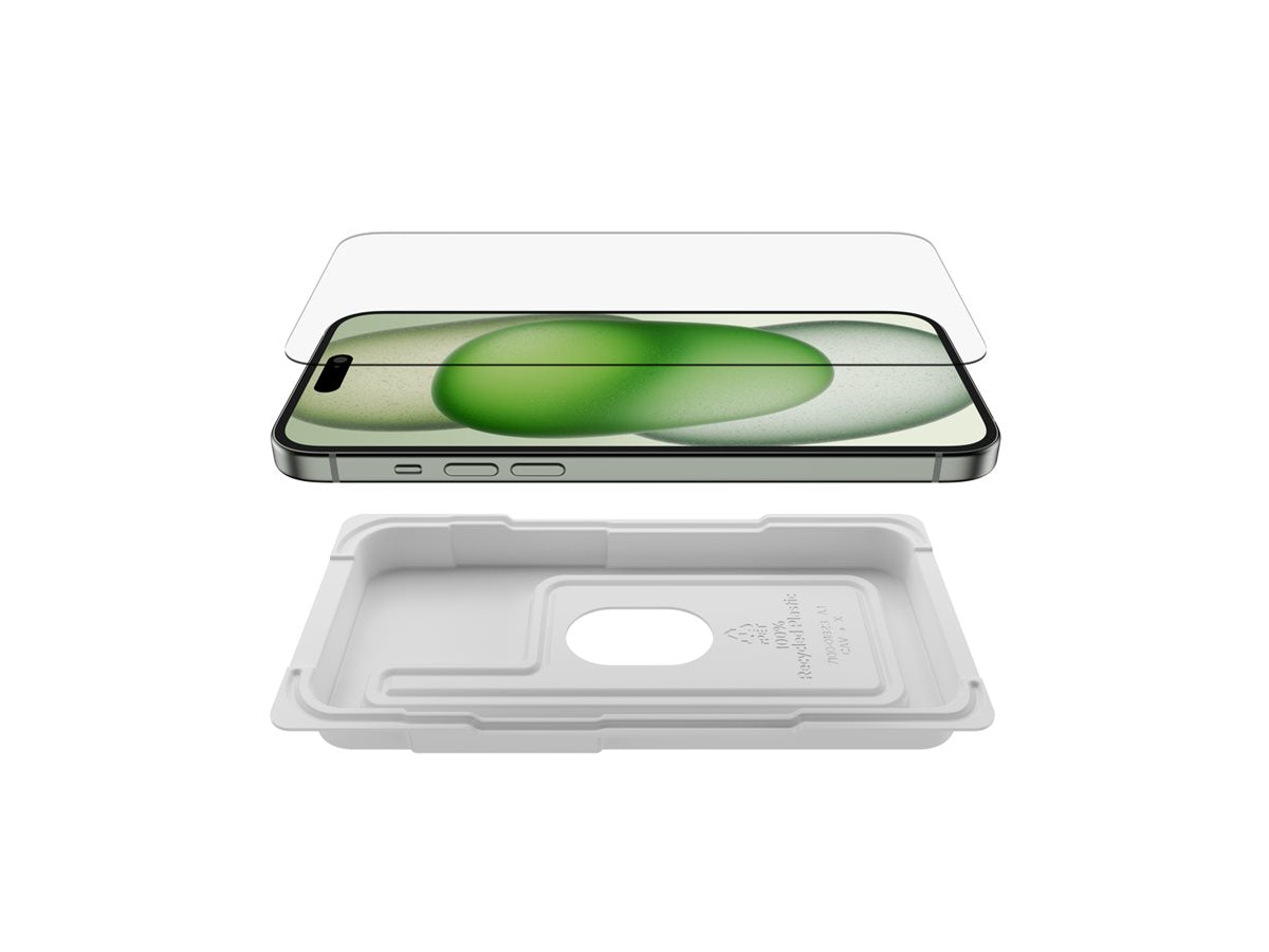 BELKIN ScreenForce Pro Tempered Glass AM Screen Protector - iPhone 16 Plus/15 Plus/14 Pro Max