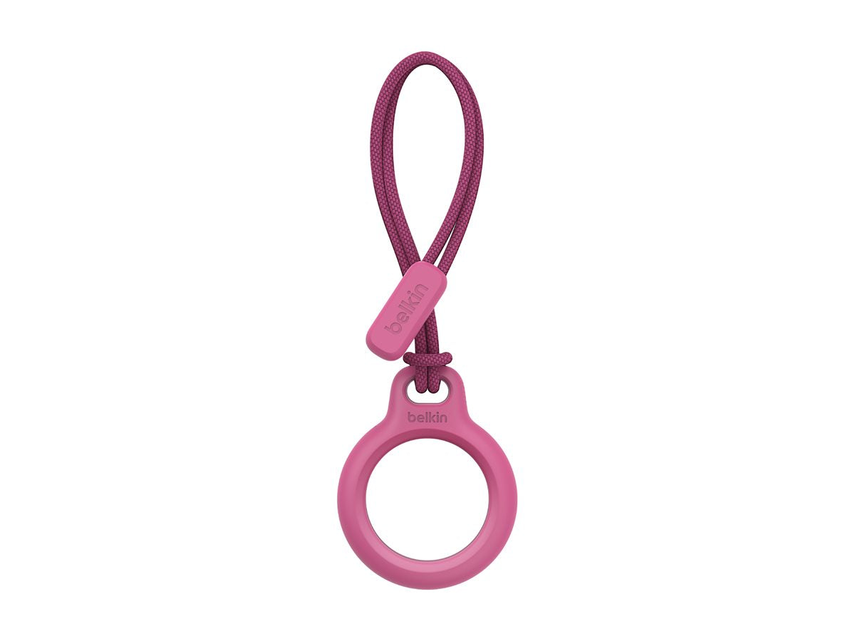 BELKIN Airtag Protection avec Cordon Rose