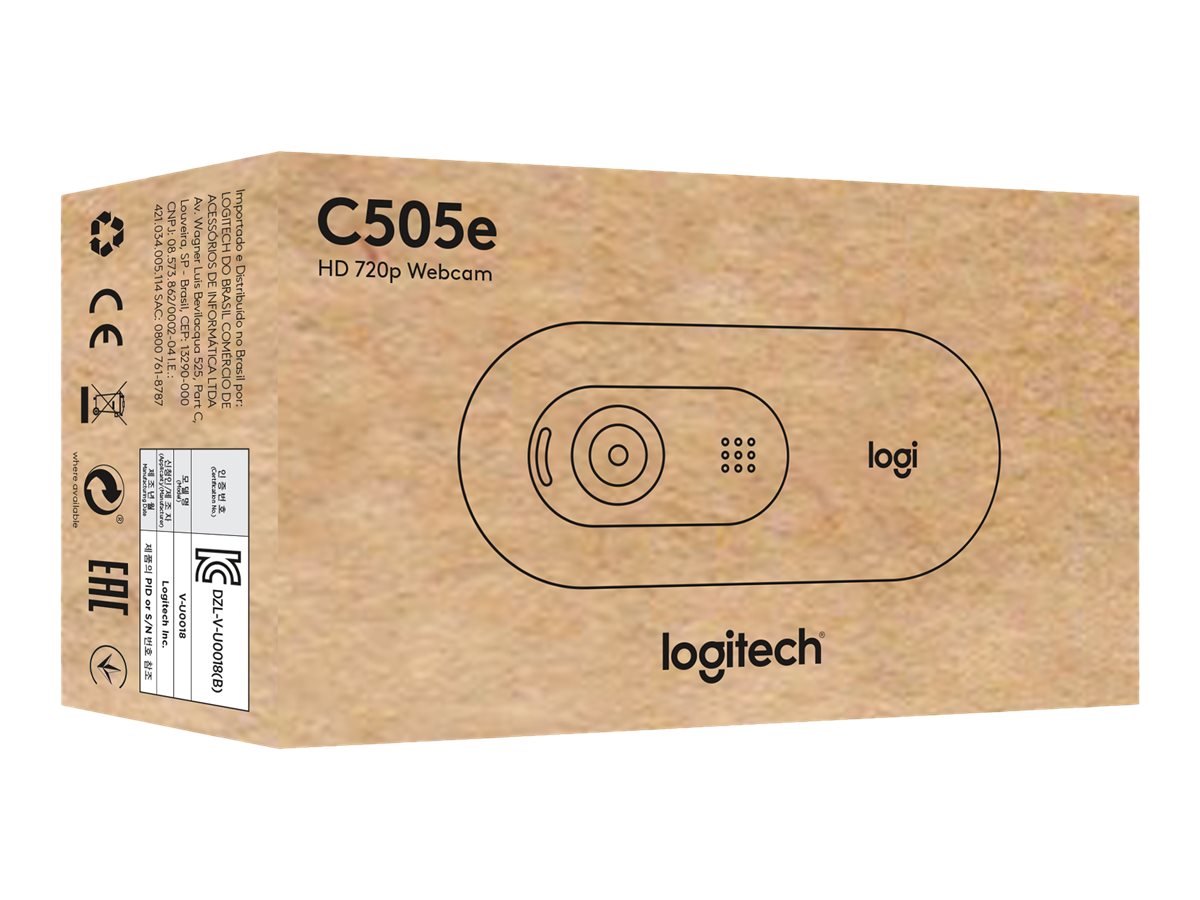 Logitech C505e webcam 1280 x 720 pixels USB Graphite