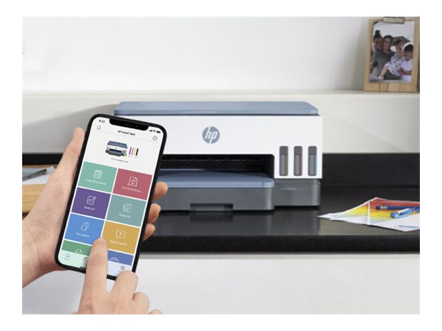 HP Smart Tank 7006 All-in-One MFP colour inkjet refillable 216x297mm A4 13ppm Copy 15ppm Print 250sheets USB Wi-Fi Bluetooth