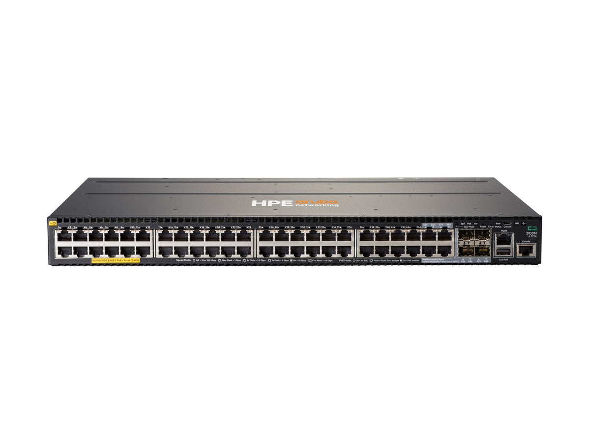 HPE Aruba 2930M 48G PoE+ 1-slot Switch