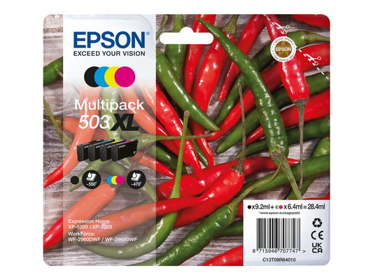 EPSON 1LB Multipack 4colours 503XL Ink