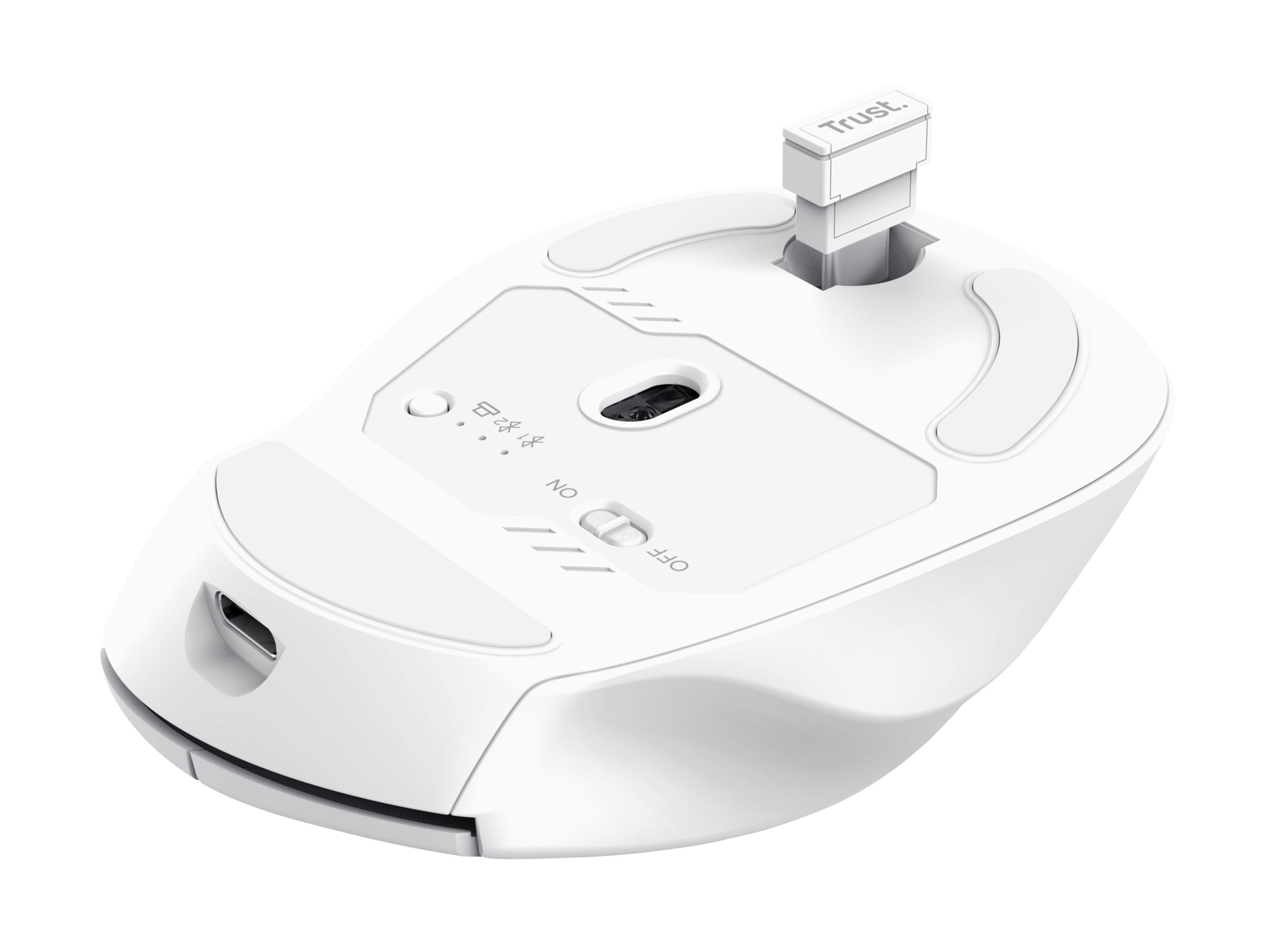 TRUST NIVEN COMFORT MULTI-WRLS MOUSE WHT