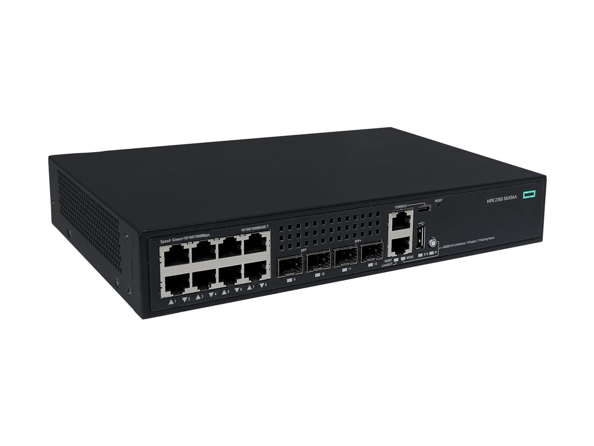 HPE Networking CW 2150 8p 10M/100M/1G 2p SFP 1G 2p SFP+ 1G/10G Switch EU en