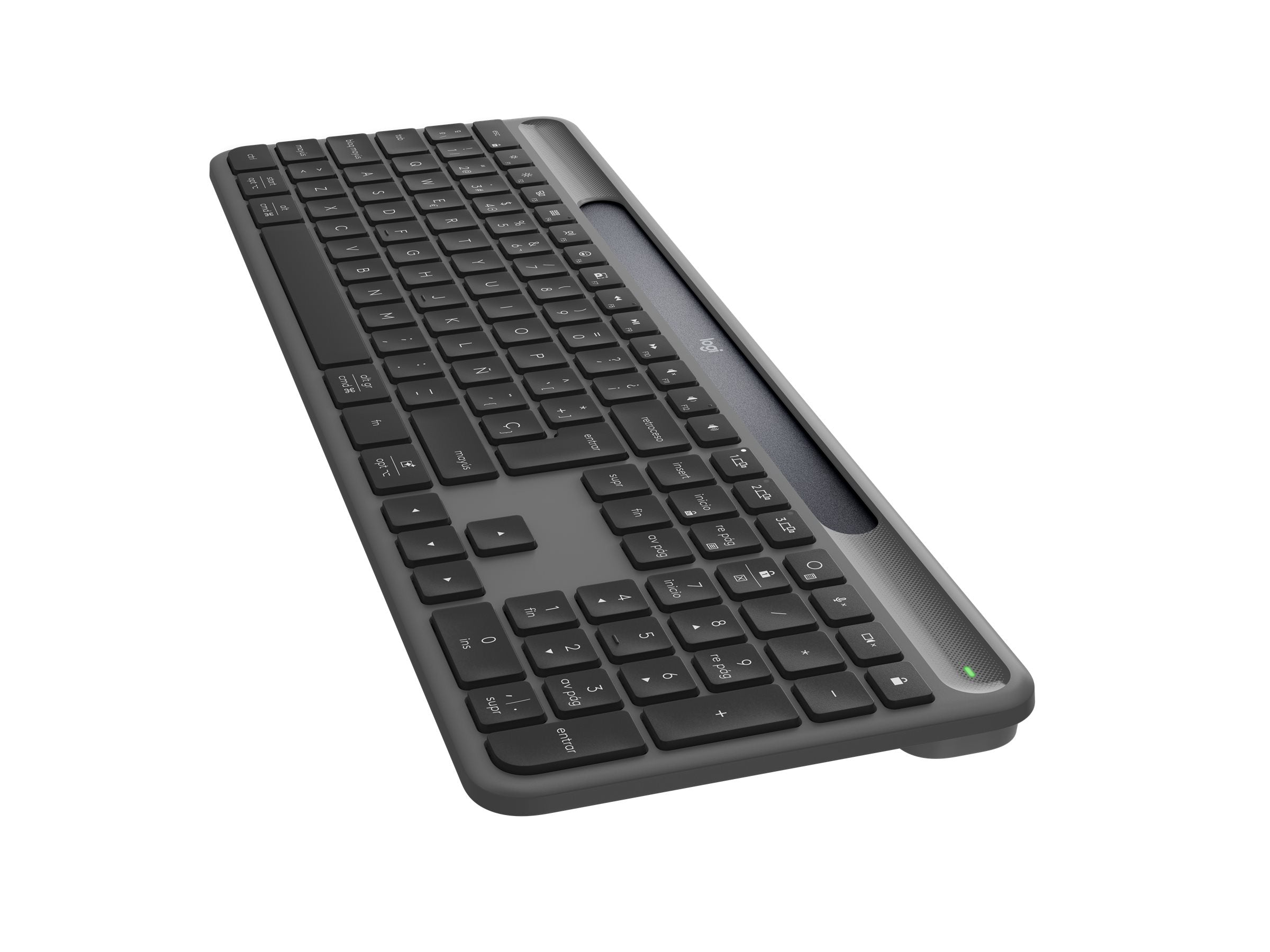 LOGITECH Slim Solar+ for Business - Graphite - (ES)