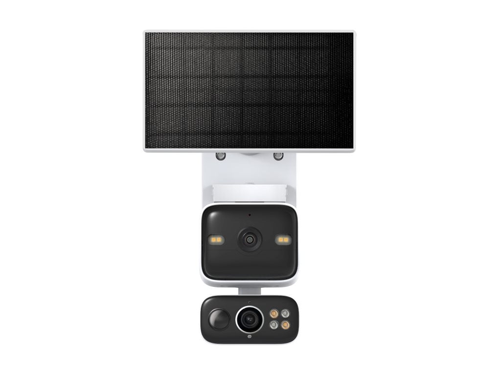 TP-LINK Solar-Powered Dual-Lens Pan/Tilt Security Camera Kit TC93D KIT EU IP Camera TC93D EU 1.0 & Tapo A201-INT