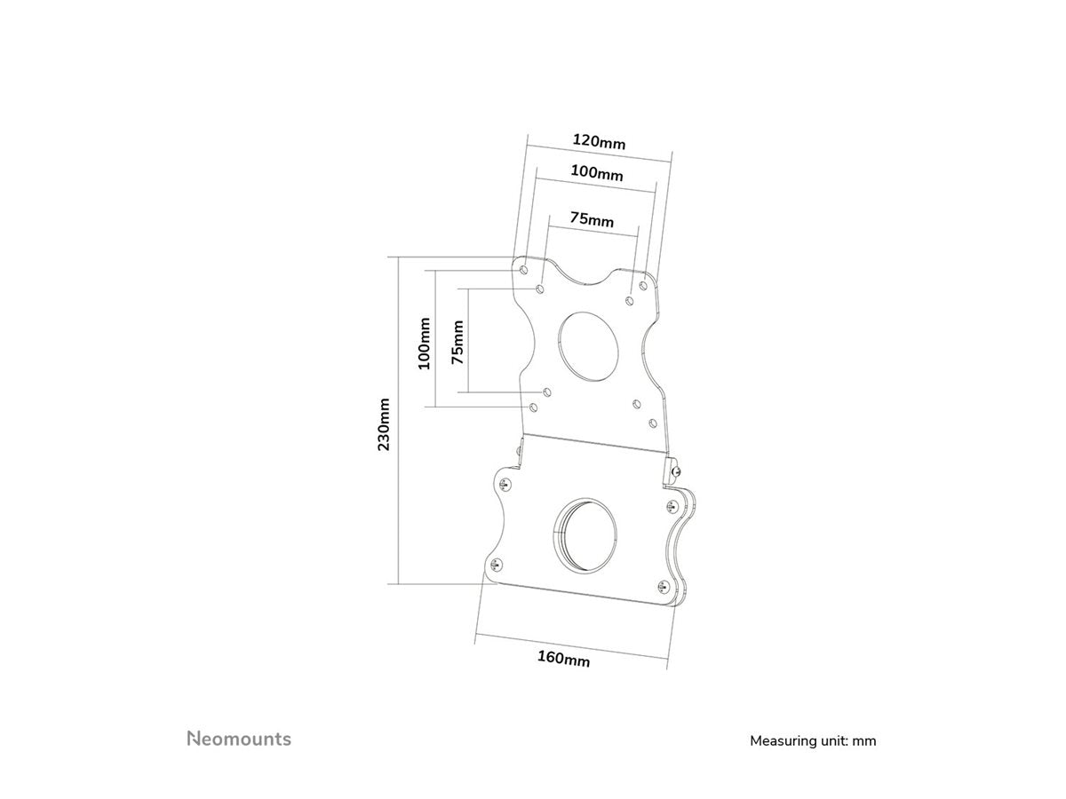 NEOMOUNTS FPMA-VESAMAC2127 Adaptateur VESA iMac