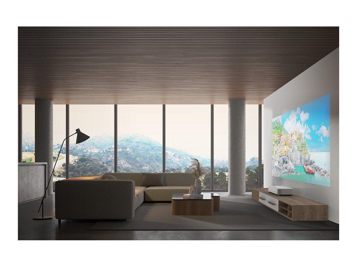EPSON EH-LS800W Projecteur Laser UST-4K PRO-UHD Home Cinema- 16: 9- 4000 lumens-2 500.000: 1- 3x HDMI - Android TV™ Bluetooth- Blanc