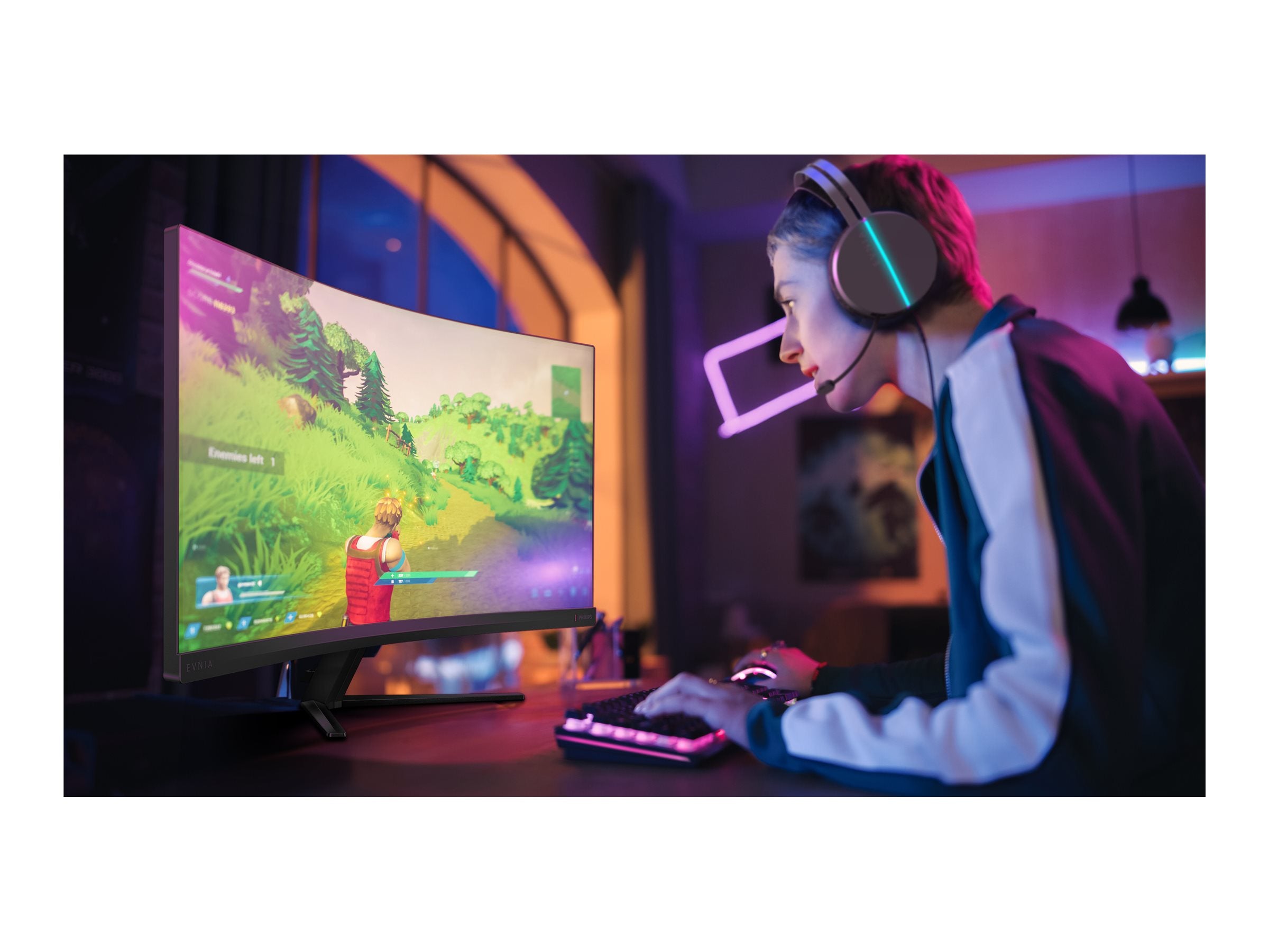 PHILIPS 34M2C3500L 34p VA 3440x1440 HDMI Black/Grey