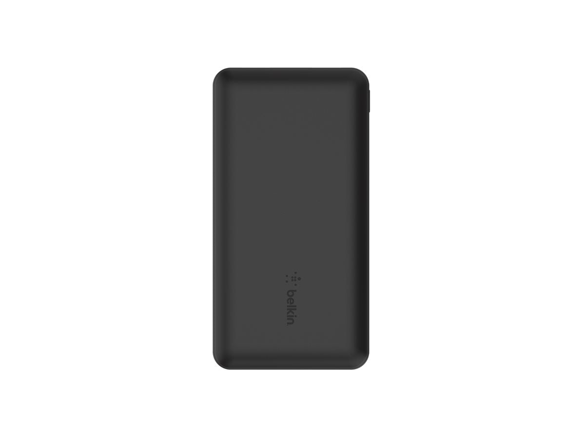 BELKIN Batterie externe 3 ports 10K avec câble USB-A vers USB-C noir