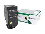 LEXMARK CX725 Cartouche de toner Return Programme haute capacité Jaune 16K