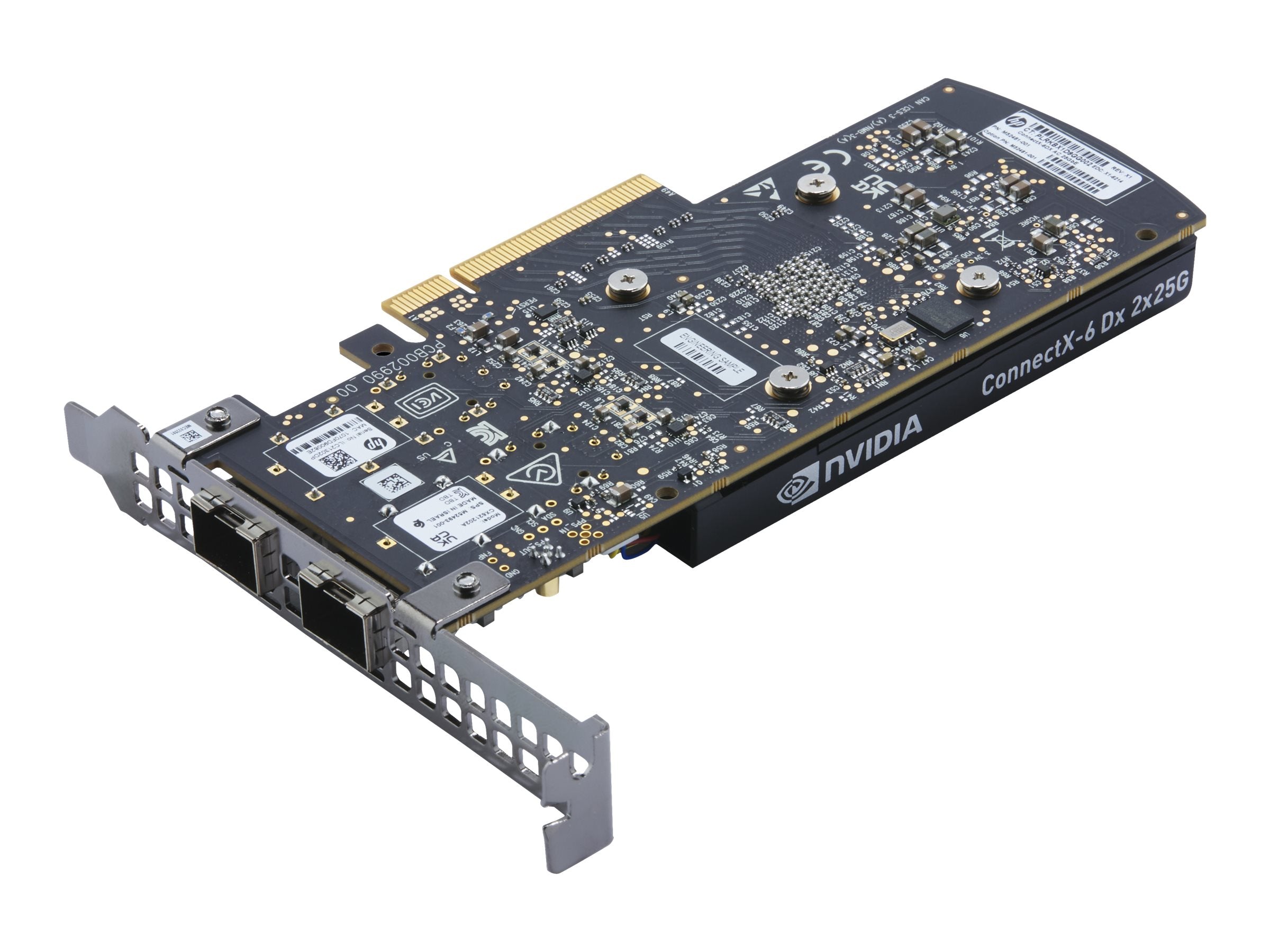 HP NVIDIA Mellanox ConnectX-6 DX Dual Port 10/25GbE SFP28 NIC