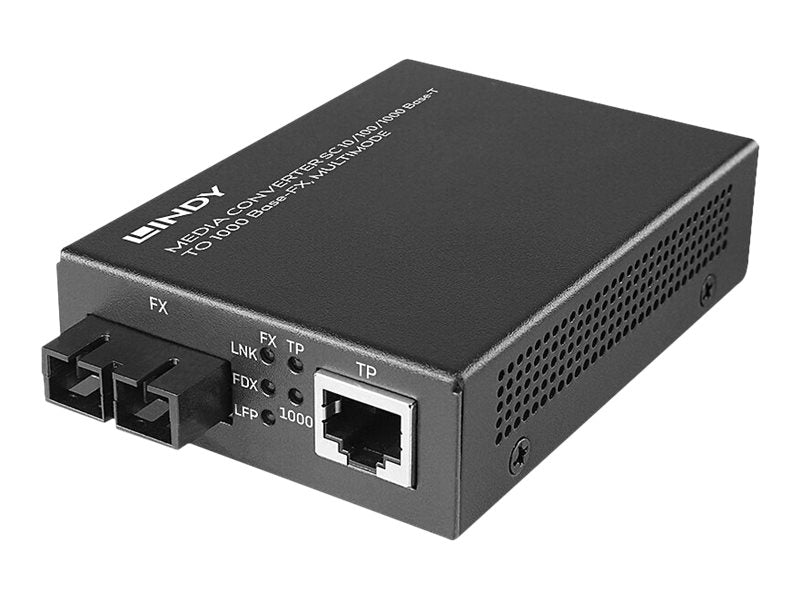 LINDY Media Converter SC 1000 Base-FX Multimode