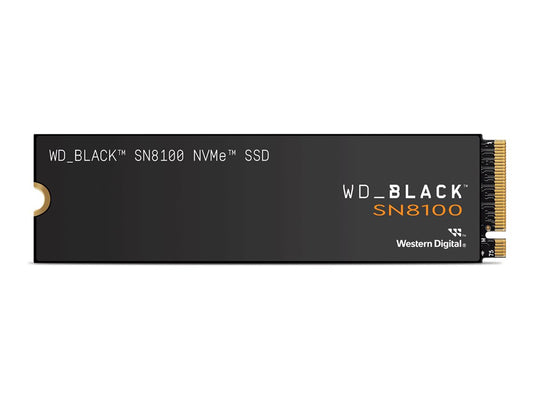 WD Black 4To SN8100 PCIe 5.0x4 NVMe M.2 SSD POWERED BY SANDISK