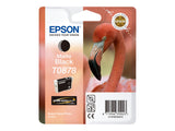 EPSON T0878 cartouche d encre noir mat capacité standard 11.4ml 1-pack blister sans alarme