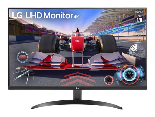 LG 32UR500-B Écran LED - 32"- 3840 x 2160 4K @ 60 Hz - VA - 250 cd/m² - 3000:1 - HDR10 - 4 ms - 2xHDMI, DisplayPort - haut parleur